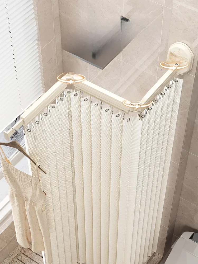 Невидимая присоска, занавеска для ванны, водонепроницаемая перегородка, дверная драпировка, сухая и влажная разделительная занавеска для батонов, скандинавский льняной материал
Невидимая присоска, занавеска для ванны, водонепроницаемая перегородка, дверная драпировка, сухая и влажная разделительная занавеска для батонов, скандинавский льняной материал