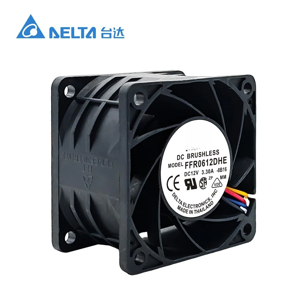 6038 12V 3.3A 6CM High Speed High Airflow Ball Bearing Cooling Fan For Delta(002)
6038 12V 3.3A 6CM High Speed High Airflow Ball Bearing Cooling Fan For Delta(002)
