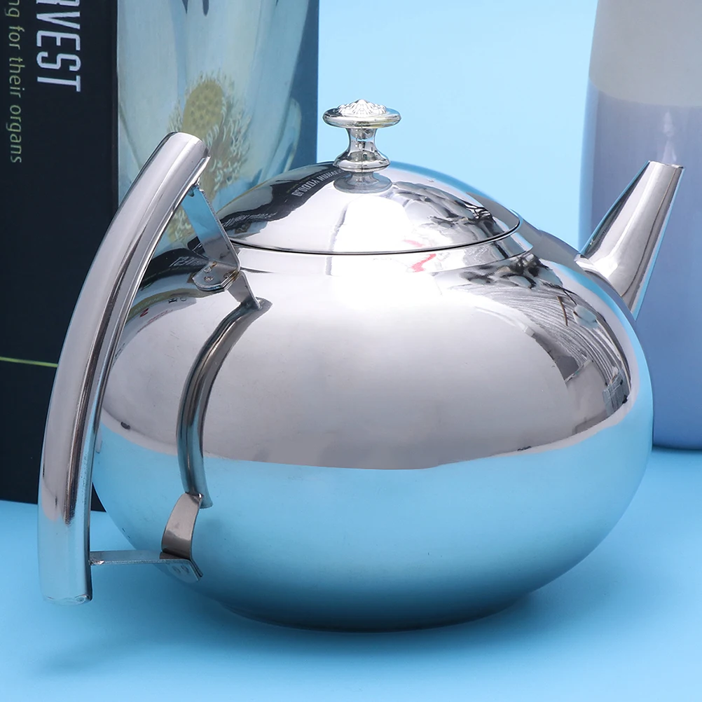 Creative Design 304 Stainless Steel Tea Thicken Coffee Kettle Glossy Surface Easy Grip Curvy Handle Long Lasting 1.0L
Creative Design 304 Stainless Steel Tea Thicken Coffee Kettle Glossy Surface Easy Grip Curvy Handle Long Lasting 1.0L