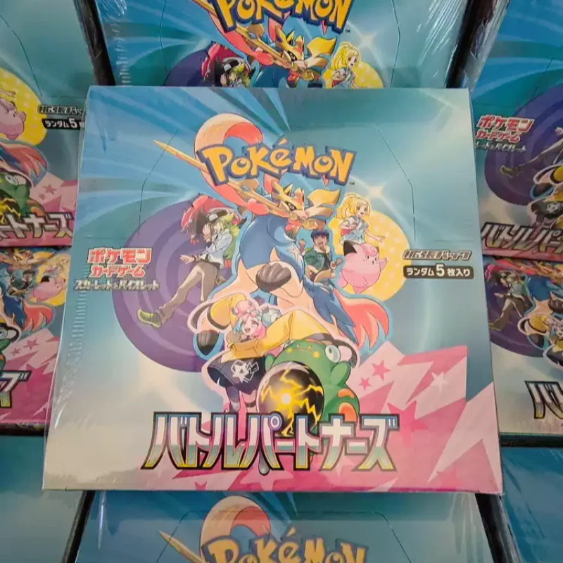 PKM Ptcg Sv9 Original Shrink Wrap Sealed Booster Box Terastal Festival Battle Partners Genuine Japanese Version In Stock Gift
PKM Ptcg Sv9 Original Shrink Wrap Sealed Booster Box Terastal Festival Battle Partners Genuine Japanese Version In Stock Gift