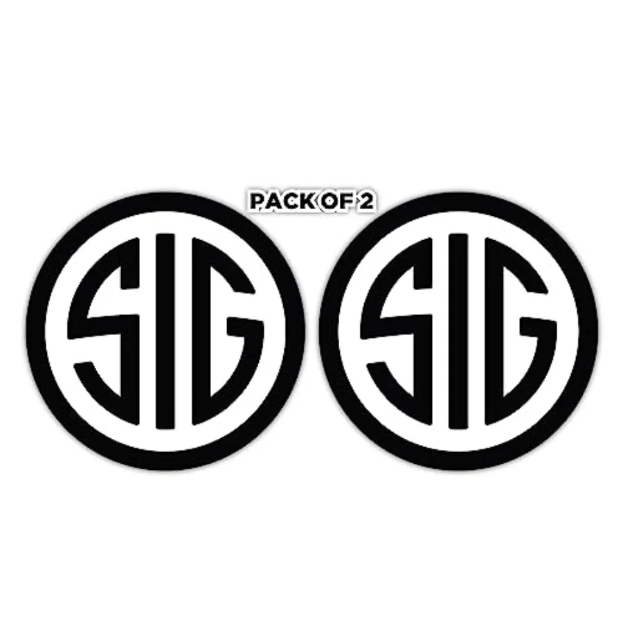SIG Sticker Vinyl Decal for Car, Truck, and Van Removable Indoor and Outdoor Use for Laptop Sticker Waterproof Decal for Window
SIG Sticker Vinyl Decal for Car, Truck, and Van Removable Indoor and Outdoor Use for Laptop Sticker Waterproof Decal for Window