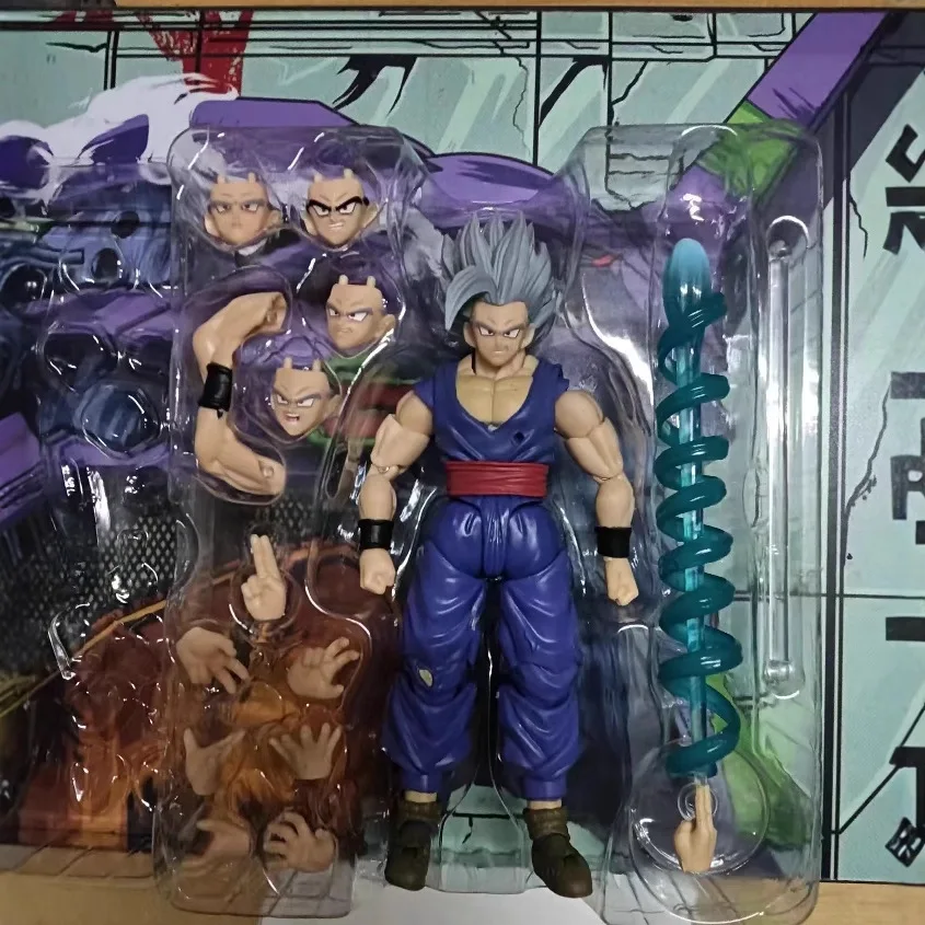 17CM Dragon Ball Son Gohan Beast Action Figure PVC Collection Doll Anime Super Saiyan Gohan Figurine Model Toys Gift
17CM Dragon Ball Son Gohan Beast Action Figure PVC Collection Doll Anime Super Saiyan Gohan Figurine Model Toys Gift