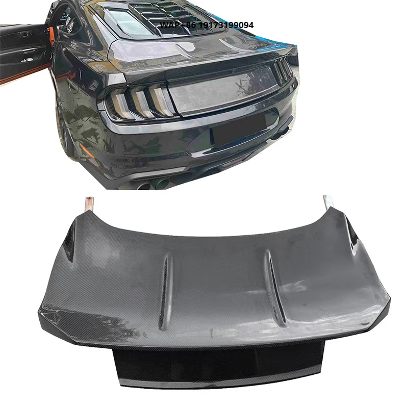 High Quality CSL Style Carbon Fiber Trunk Lid for 15-23 Ford-Mustang Carbon Fiber Tailgate Decoration
High Quality CSL Style Carbon Fiber Trunk Lid for 15-23 Ford-Mustang Carbon Fiber Tailgate Decoration