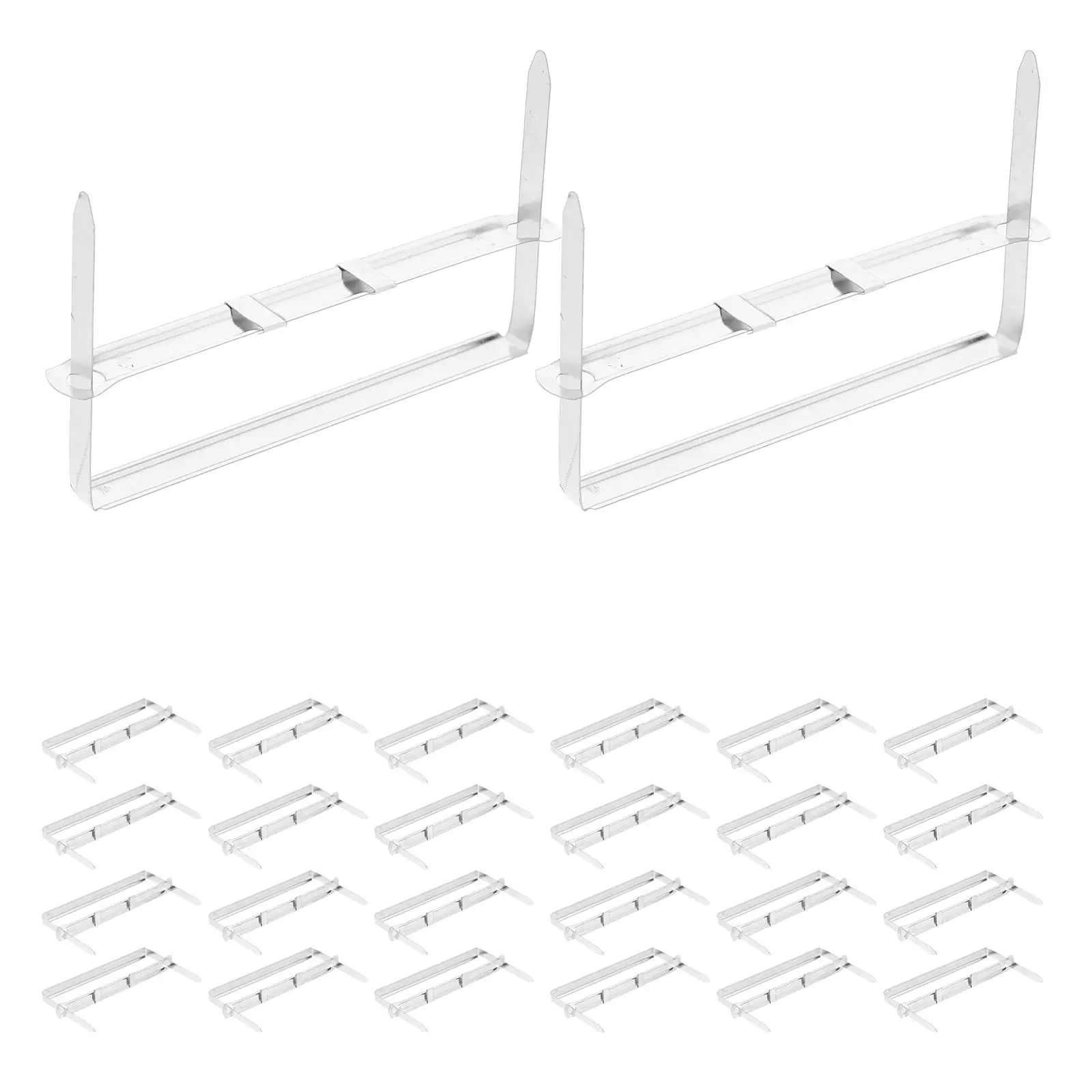 100 Pcs Metal Bookbinding Clips Safe Stationery Supplies Practical Toughness Easy Install Environmental Friendly Smooth
100 Pcs Metal Bookbinding Clips Safe Stationery Supplies Practical Toughness Easy Install Environmental Friendly Smooth