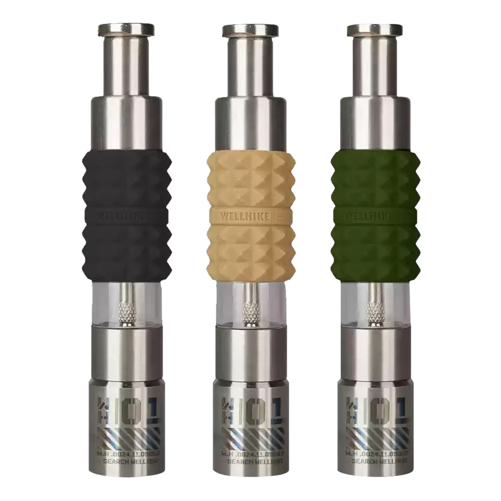 Thumb Push Pepper Mill Stainless Steel Manual Pepper Mill One Hand Operation Pepper Mill Grinder for Outdoor Barbecue
Thumb Push Pepper Mill Stainless Steel Manual Pepper Mill One Hand Operation Pepper Mill Grinder for Outdoor Barbecue