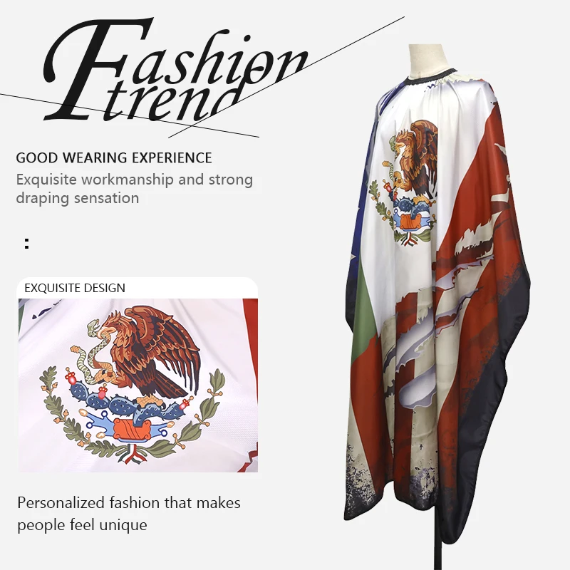 Waterproof Hair Cutting Cape pro Salon Hairdressing Gown Barber Apron Hairdresser Coat Barbershop Tool
Waterproof Hair Cutting Cape pro Salon Hairdressing Gown Barber Apron Hairdresser Coat Barbershop Tool