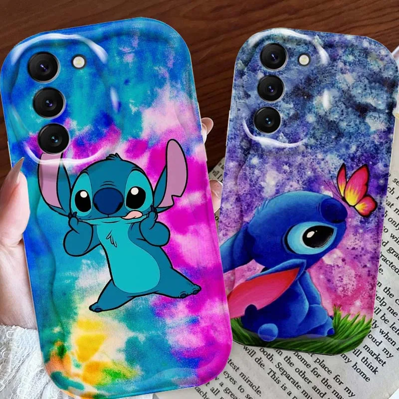 Cartoon anime Stitch For Samsung S25 S24 S23 S22 S21 S20 A04 A05s A05 A06 Ultra Plus FE 5G Wave Oil Phone Case 
Cartoon anime Stitch For Samsung S25 S24 S23 S22 S21 S20 A04 A05s A05 A06 Ultra Plus FE 5G Wave Oil Phone Case