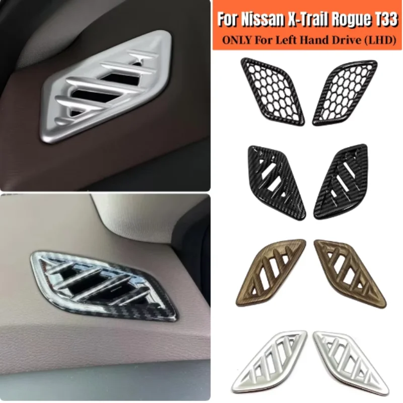For Nissan Rogue X-Trail T33 Qashqai J12 Carbon Fiber Interior Center Console Air Vent Cover Trims 2021 2022 2023
For Nissan Rogue X-Trail T33 Qashqai J12 Carbon Fiber Interior Center Console Air Vent Cover Trims 2021 2022 2023