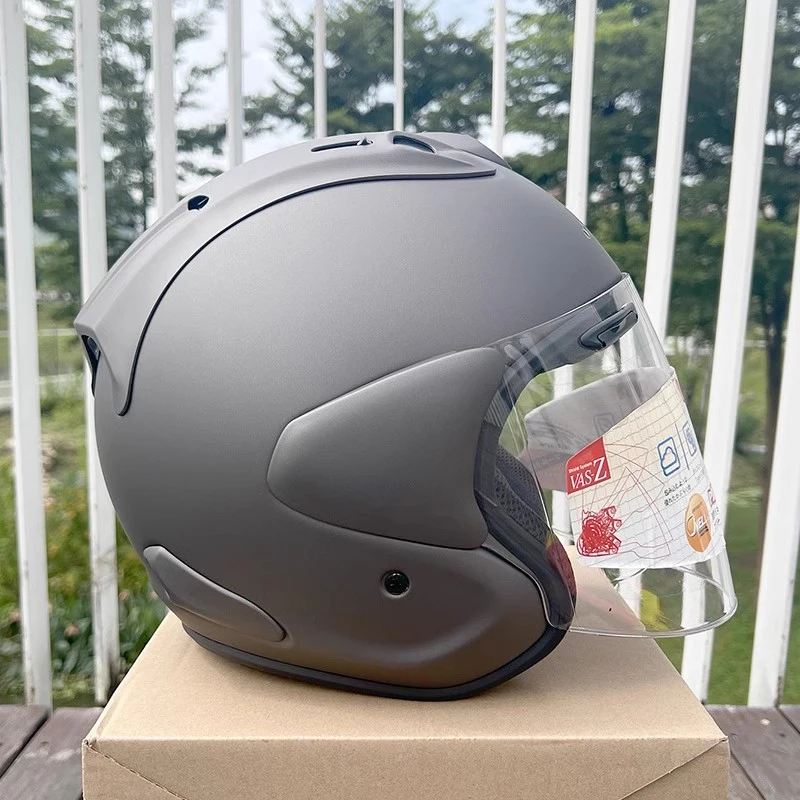 VZ-RAM High Quality ABS Classic 3/4 Open Face Helmet,For Harley Motorcycle And Cruise Motorcycle Protection Helmets,Matte gray
VZ-RAM High Quality ABS Classic 3/4 Open Face Helmet,For Harley Motorcycle And Cruise Motorcycle Protection Helmets,Matte gray