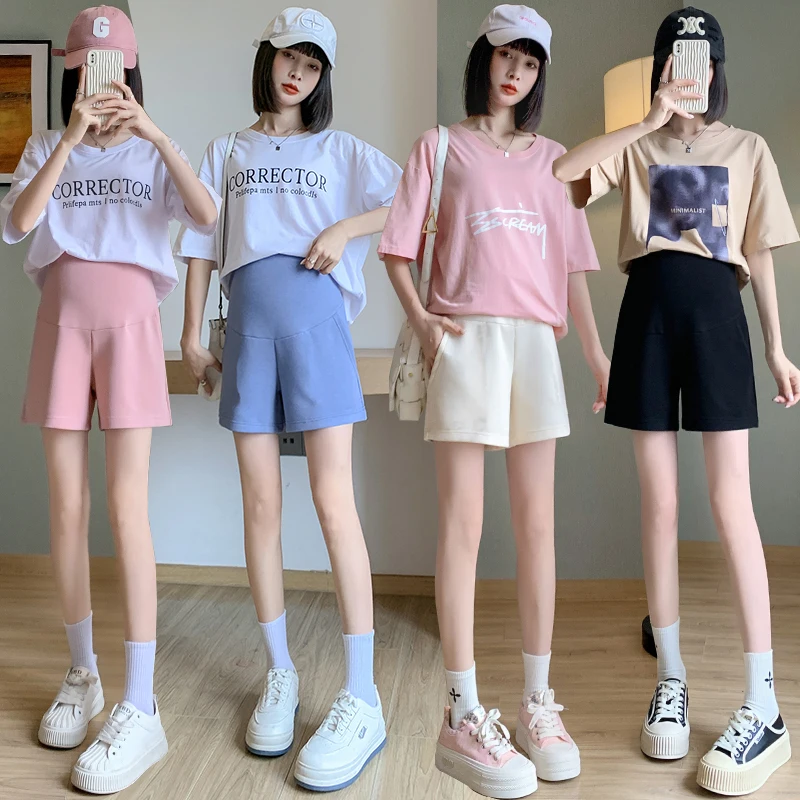 M-3XL Maternity Summer Belly Shorts Solid Color High Waist Loose Casual Pregnant Woman Sports Shorts Side Pockets Lady Boot Cut
M-3XL Maternity Summer Belly Shorts Solid Color High Waist Loose Casual Pregnant Woman Sports Shorts Side Pockets Lady Boot Cut