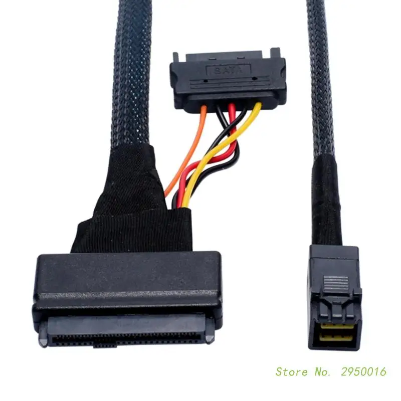 0.5M/1.5Ft SFF-8643 to SFF-8639 Cable with 15 Pin Female SATA Connector SSD Power Cable Wire NVMe SSD 12Gbs Power Cable
0.5M/1.5Ft SFF-8643 to SFF-8639 Cable with 15 Pin Female SATA Connector SSD Power Cable Wire NVMe SSD 12Gbs Power Cable
