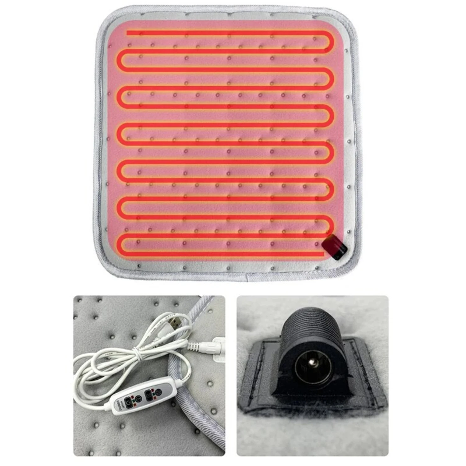 Stay warm all day long with this portable, cozy, versatile USB plug heating pad. Experience ultimate comfort at home, in the car
Stay warm all day long with this portable, cozy, versatile USB plug heating pad. Experience ultimate comfort at home, in the car