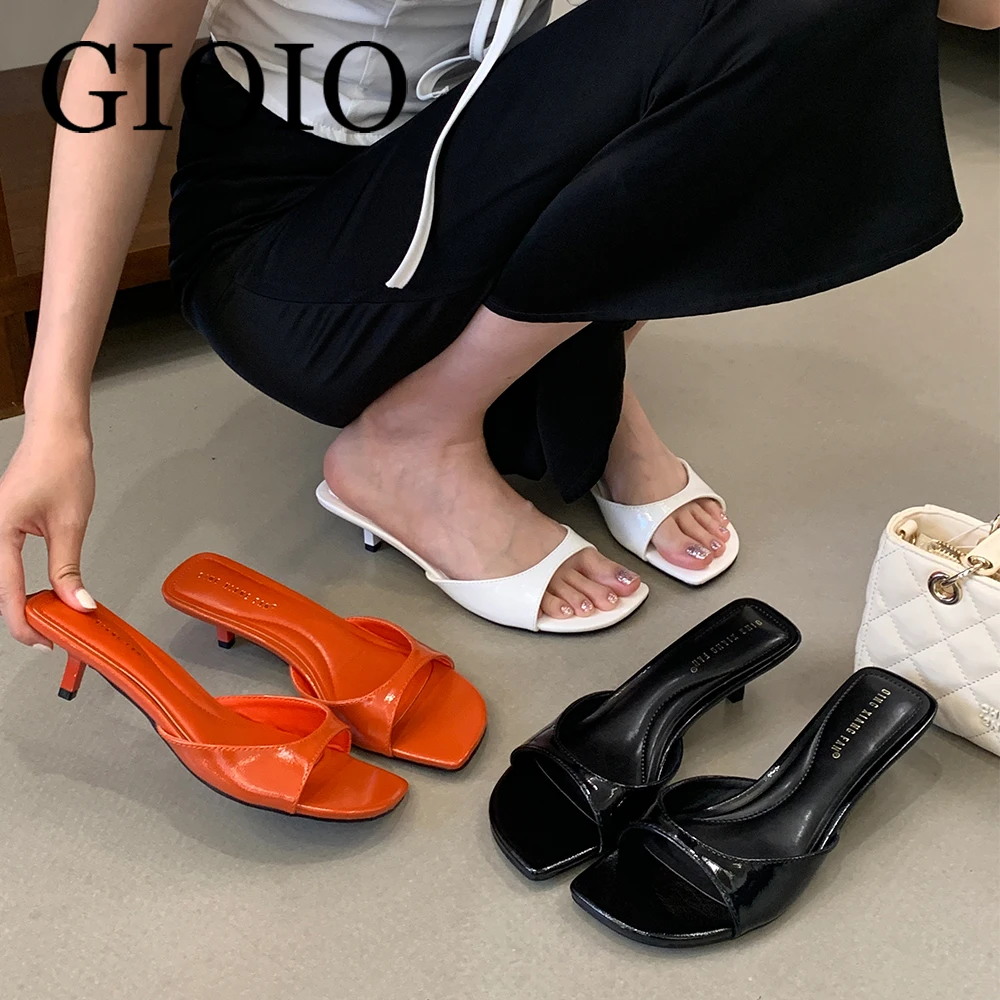 GIOIO Fashion Open Toe Pumps Women Cat Heels Shoes New Summer Slides Casual Female Sandals Dress Ladies Heeled Shoes
GIOIO Fashion Open Toe Pumps Women Cat Heels Shoes New Summer Slides Casual Female Sandals Dress Ladies Heeled Shoes