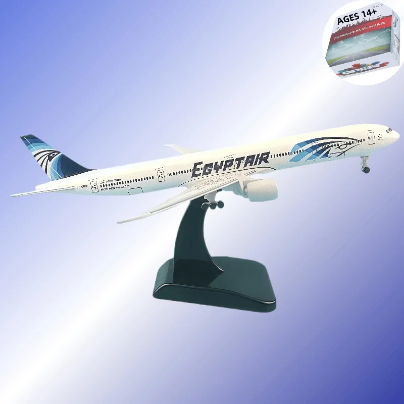 Металлическая модель самолета 20 см B777, модель египетского самолета, реплика с шасси, материал из сплава, авиационная имитация, подарок, сбор
Металлическая модель самолета 20 см B777, модель египетского самолета, реплика с шасси, материал из сплава, авиационная имитация, подарок, сбор