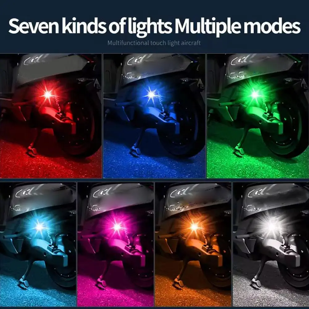 Wireless Led Strobe Lights With Remote Control 7 Colors Warning Charing Led Anti-collision Lights Usb Waterproof Emergency D7y9
Wireless Led Strobe Lights With Remote Control 7 Colors Warning Charing Led Anti-collision Lights Usb Waterproof Emergency D7y9