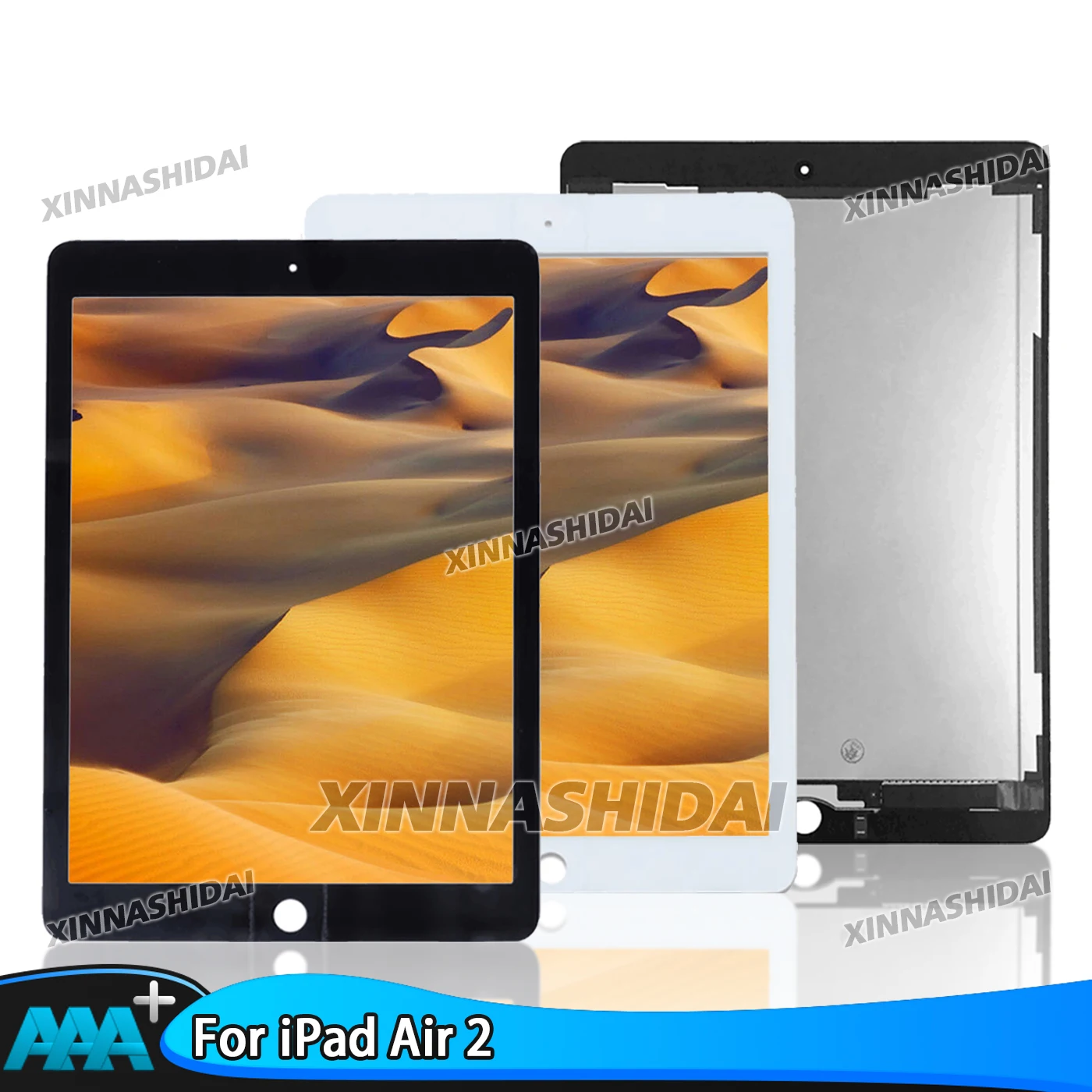 New LCD For iPad Air 2 A1567 A1566 100% AAA+ Grade LCD Display Touch Screen Digitizer Assembly Replacement parts
New LCD For iPad Air 2 A1567 A1566 100% AAA+ Grade LCD Display Touch Screen Digitizer Assembly Replacement parts