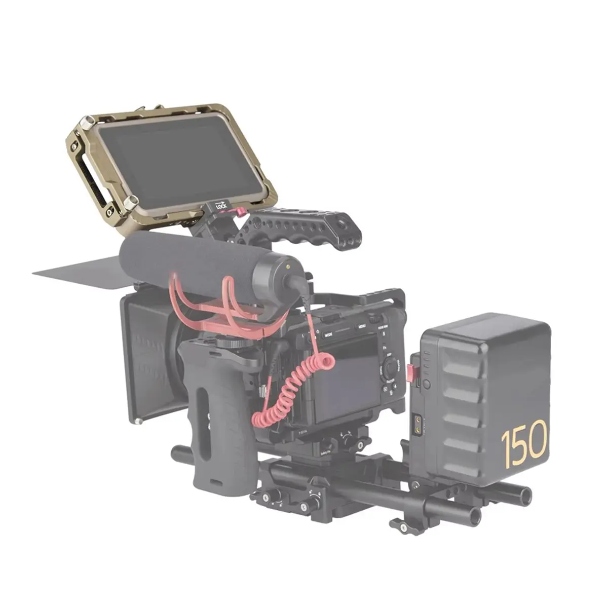 Monitor Cage for Ultra V V Plus Shinobi Connect Monitor with -Compatible Cable Clamp
Monitor Cage for Ultra V V Plus Shinobi Connect Monitor with -Compatible Cable Clamp