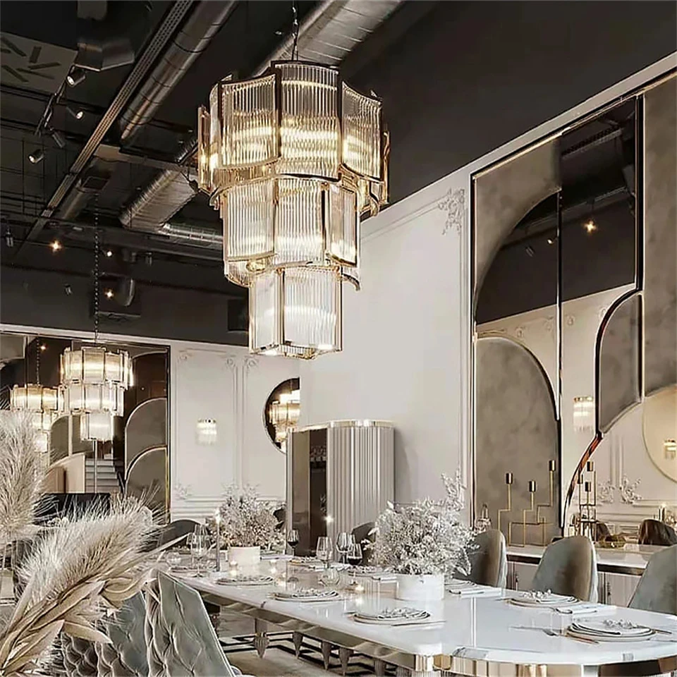 All copper dining room Pendant Light, Designer Crystal Chandelier,Luxury Gold Ceiling Lamp for Living Room Dining Room hotel bar
All copper dining room Pendant Light, Designer Crystal Chandelier,Luxury Gold Ceiling Lamp for Living Room Dining Room hotel bar