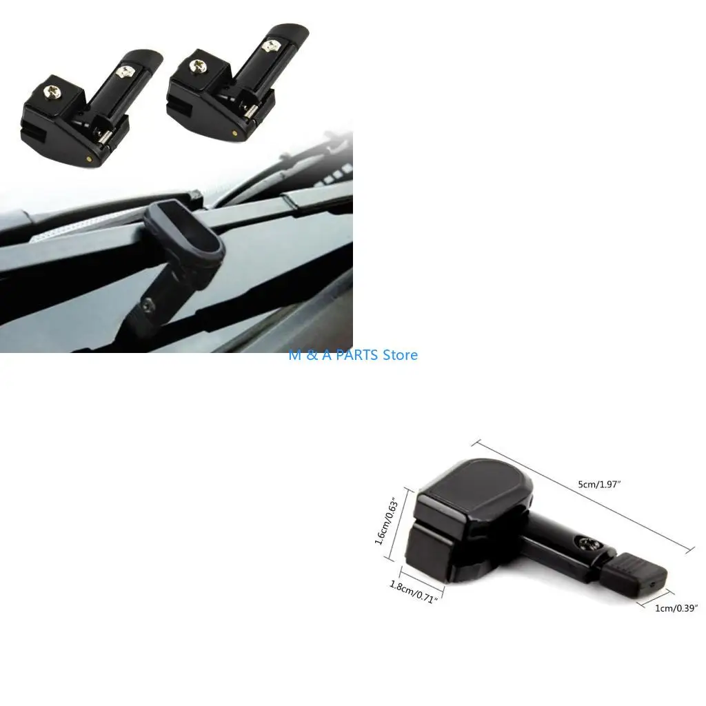 U1JF 2pcs Car Windshield Stand Vehicle Windshield Wiper Stand Holder Rain Brush Raisers Improve Visibility Simple Installs
U1JF 2pcs Car Windshield Stand Vehicle Windshield Wiper Stand Holder Rain Brush Raisers Improve Visibility Simple Installs