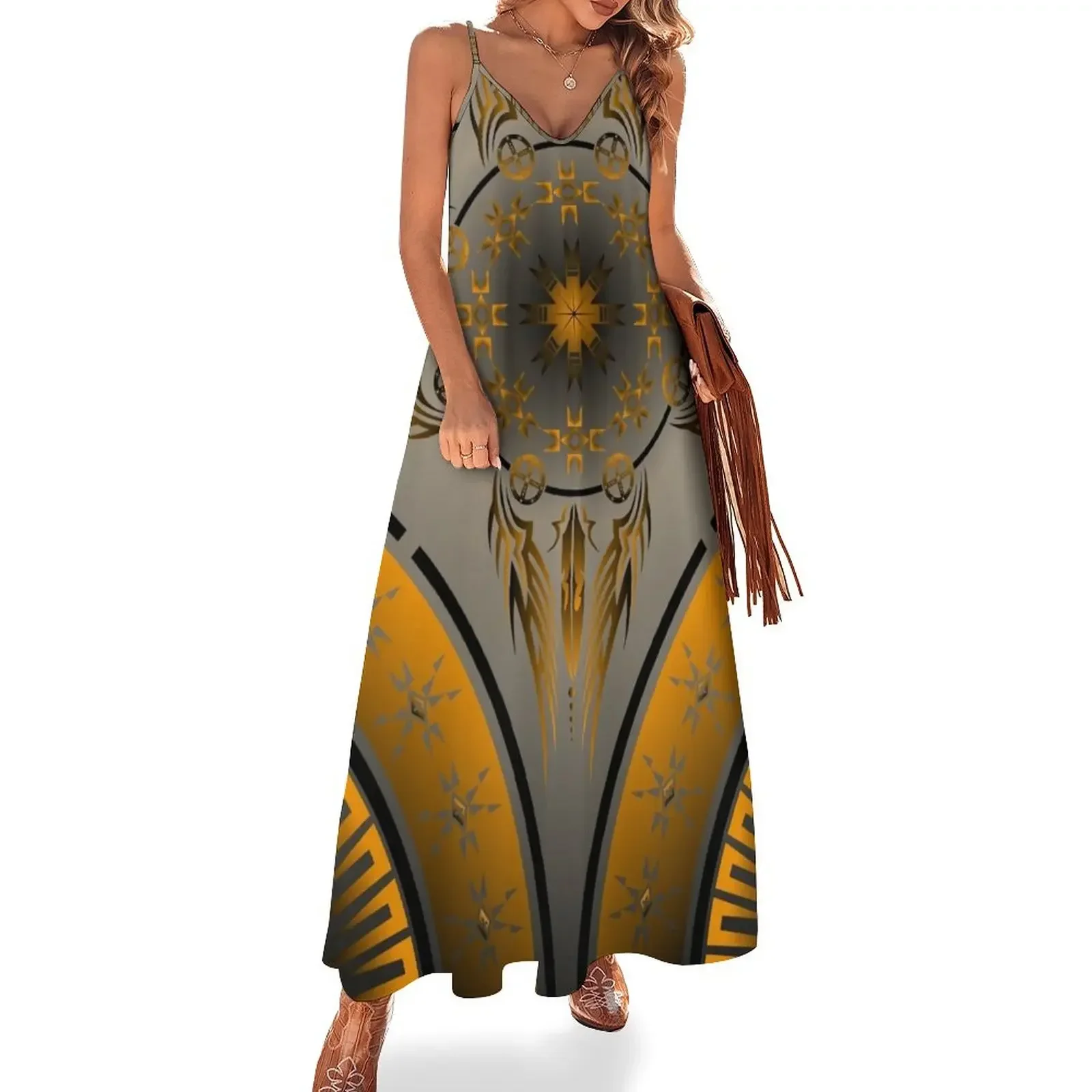 Fire Spirit Orange Sleeveless Dress elegant dresses for women Women's summer dresses Dress
Fire Spirit Orange Sleeveless Dress elegant dresses for women Women's summer dresses Dress