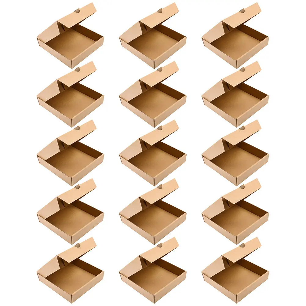 15Pcs Pizza Boxes Thickened Corrugated Paper Keeps Pizza Fresh Restaurant Takeout Storage Containers
15Pcs Pizza Boxes Thickened Corrugated Paper Keeps Pizza Fresh Restaurant Takeout Storage Containers