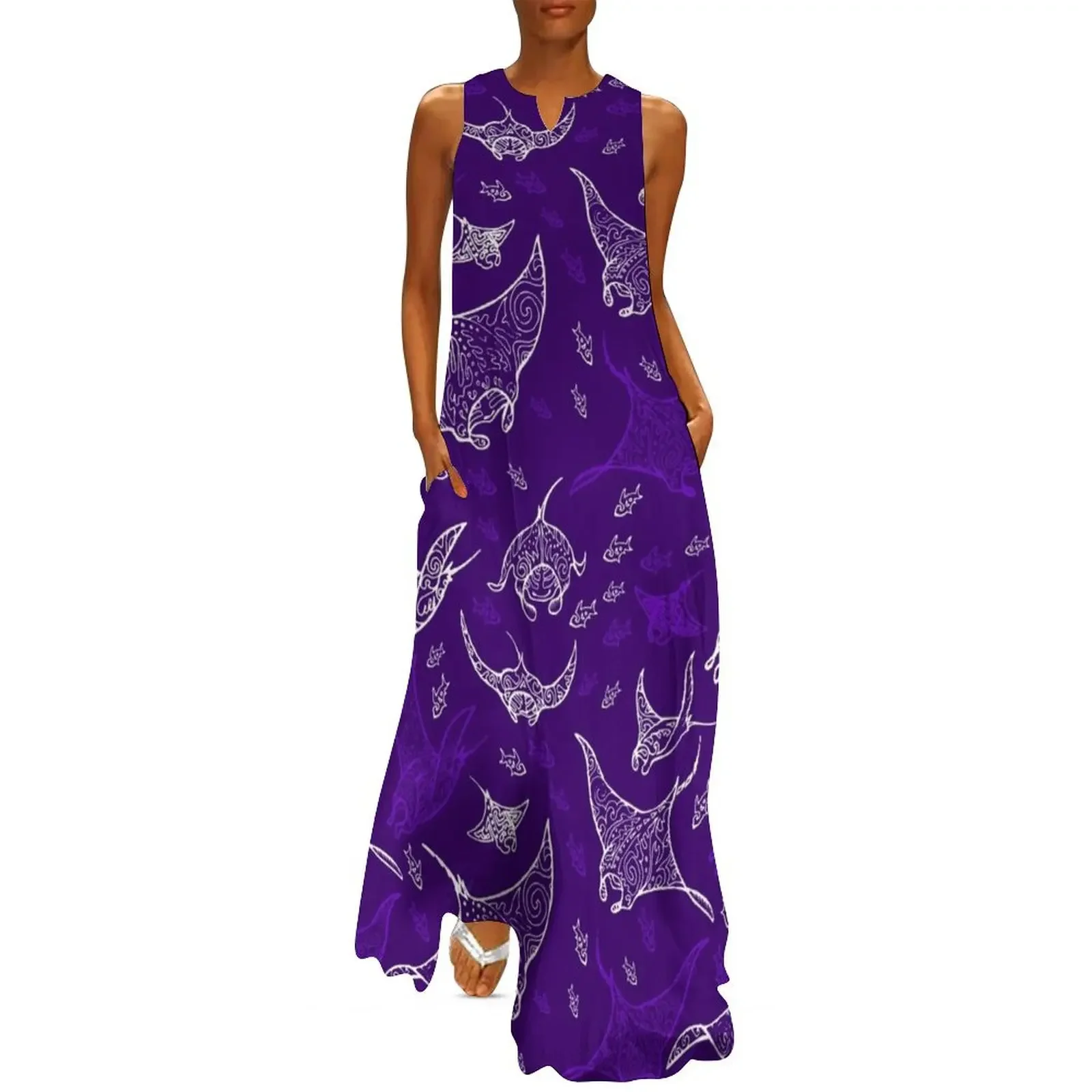 Manta ray and fish Long Dress elegant party dresses for women 2025 long dress women summer Dress
Manta ray and fish Long Dress elegant party dresses for women 2025 long dress women summer Dress