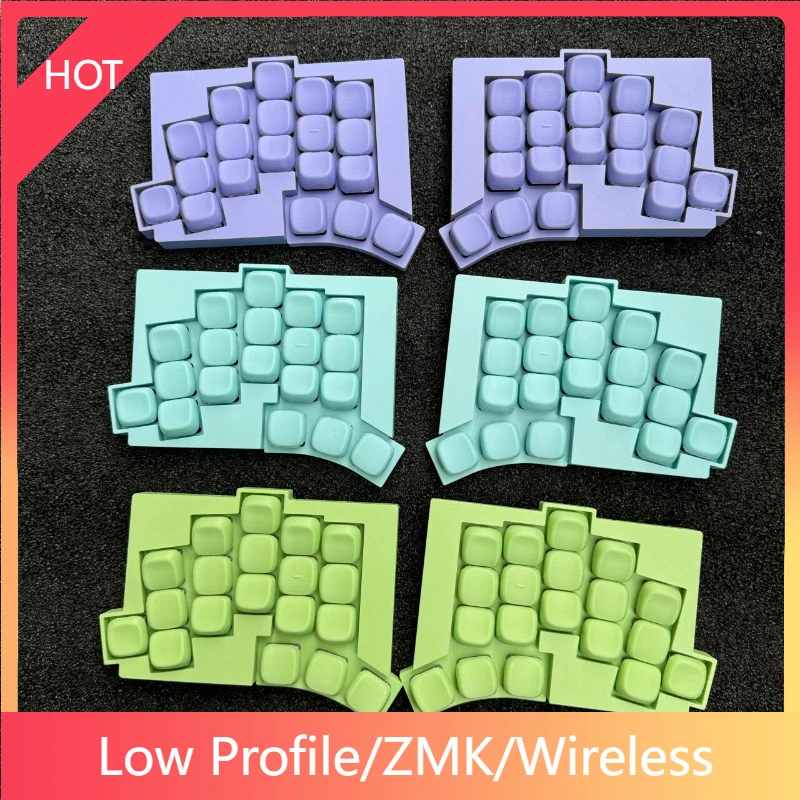 3X6 TOTEM Wireless Split Keyboard ZMK Custom FDM Print Kailh Choc V1 Hot Swap Bluetooth/Wired Low Profile Keyboard Ergonomics
3X6 TOTEM Wireless Split Keyboard ZMK Custom FDM Print Kailh Choc V1 Hot Swap Bluetooth/Wired Low Profile Keyboard Ergonomics