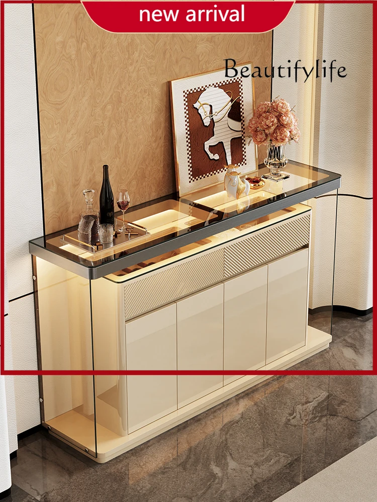 Wi Italian light luxury bedroom minimalist solid wood bedside chest high-end storage cloakroom jewelry cabinet
Wi Italian light luxury bedroom minimalist solid wood bedside chest high-end storage cloakroom jewelry cabinet