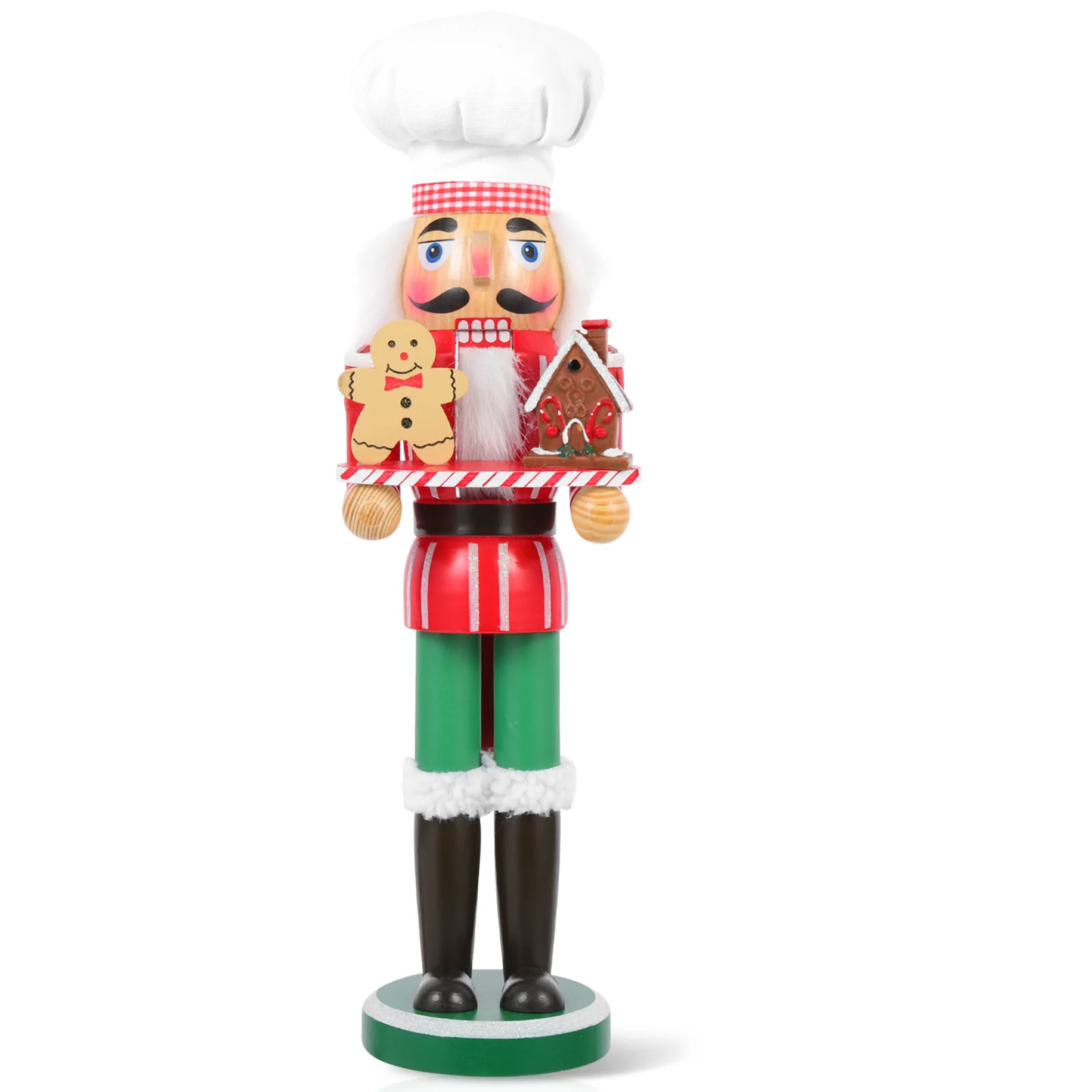 Lovely Wood Nutcracker Craft Traditional Christmas Gift for Wedding Anniversary Engagement Holiday Desktop Decor Item
Lovely Wood Nutcracker Craft Traditional Christmas Gift for Wedding Anniversary Engagement Holiday Desktop Decor Item