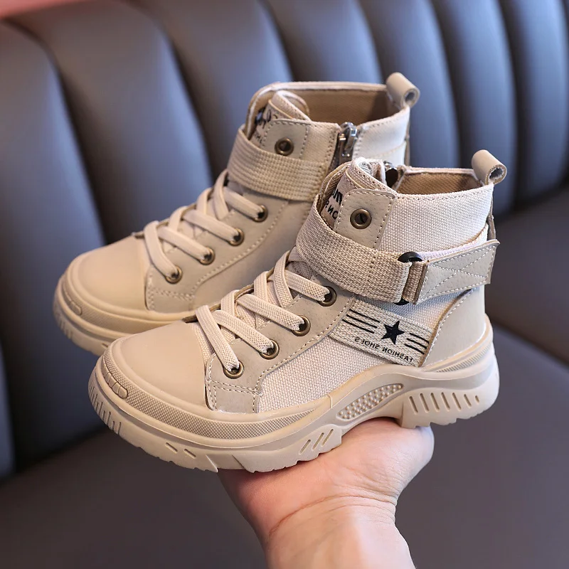 Child Hiking Boots 2020 Fall Kids Walking Lace-up Ankle Boots Pink Black Khaki Boy Girl Spring Autumn Shoes Size 27-37
Child Hiking Boots 2020 Fall Kids Walking Lace-up Ankle Boots Pink Black Khaki Boy Girl Spring Autumn Shoes Size 27-37