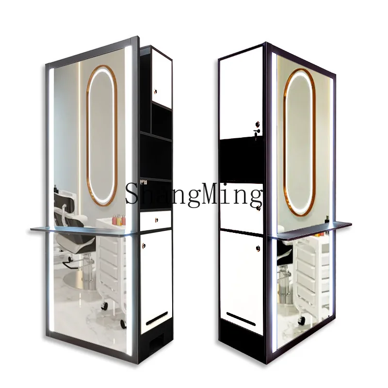 CL Quick Cut Cabinet Barber Shop Equipment Full Set of Barber Cabinet Hairdressing Mirror Barber Cabinet 
CL Quick Cut Cabinet Barber Shop Equipment Full Set of Barber Cabinet Hairdressing Mirror Barber Cabinet