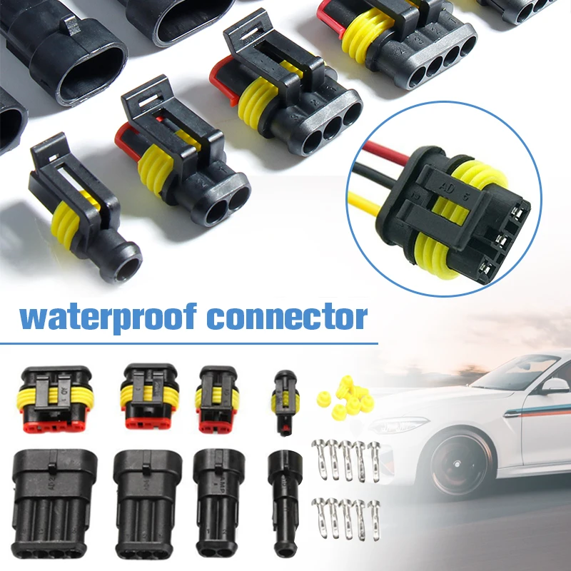 1 2 3 4 5 6 Pin Sealed Waterproof Connectors Kit 1004pcs Vehicle RVs Boats Motorcycles Car Electrical Wire Socket Adapter Plug
1 2 3 4 5 6 Pin Sealed Waterproof Connectors Kit 1004pcs Vehicle RVs Boats Motorcycles Car Electrical Wire Socket Adapter Plug