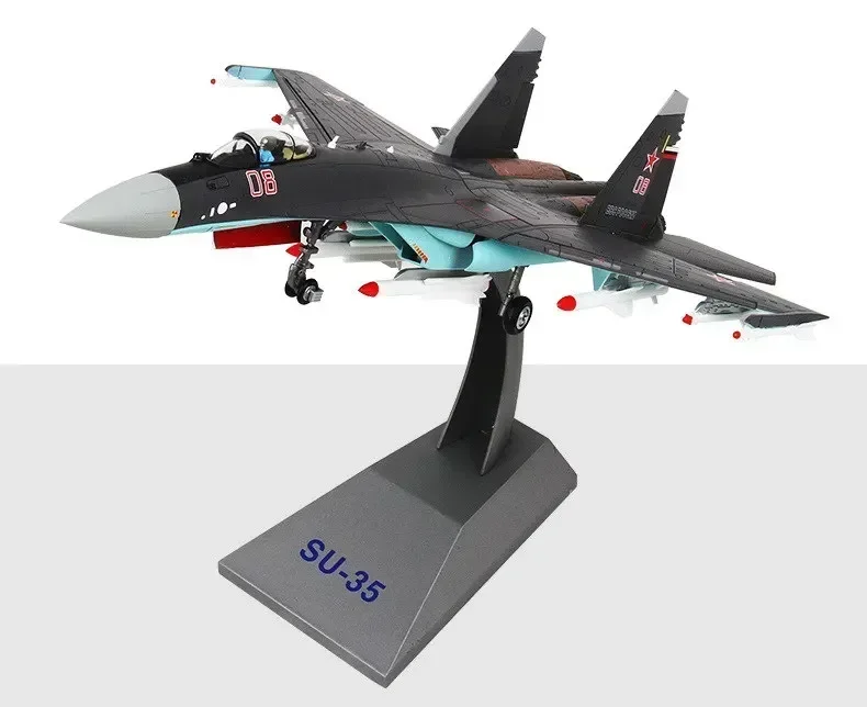 Russia Air Force Su35 fighter Metal aircraft Military plane enthusiast collection desktop model airplane toy
Russia Air Force Su35 fighter Metal aircraft Military plane enthusiast collection desktop model airplane toy