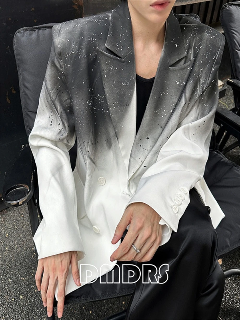 DMDRS Fashionable Double Breasted Suit Blazer for Men, M-3XL Notched Black White High Street Jacket, Plus Size Suits
DMDRS Fashionable Double Breasted Suit Blazer for Men, M-3XL Notched Black White High Street Jacket, Plus Size Suits