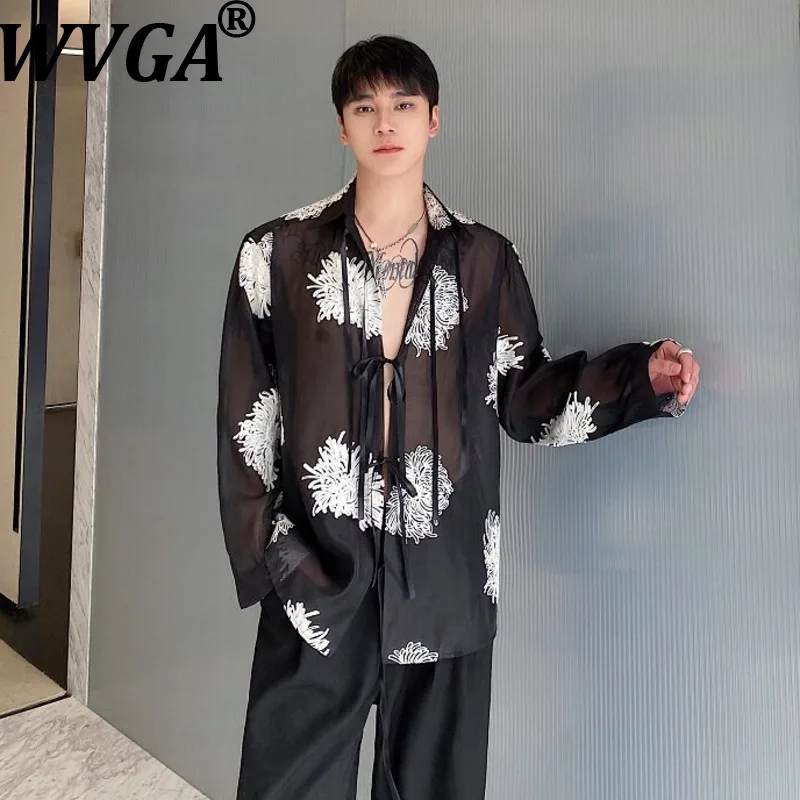 WVGA Spring Summer New Man Tide Embroidered Trendy Thin Sunproof Shirt Niche Chic Casual Turn-down Collar Tie Design Tops W20496
WVGA Spring Summer New Man Tide Embroidered Trendy Thin Sunproof Shirt Niche Chic Casual Turn-down Collar Tie Design Tops W20496