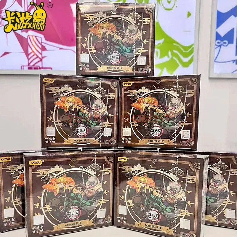 Kayou Genuine Demon Slayer Card Dawn Chapter Breathing Pack Tanjirou Nezuko Kanroji Limited Anime Collection Cards Toys Gifts
Kayou Genuine Demon Slayer Card Dawn Chapter Breathing Pack Tanjirou Nezuko Kanroji Limited Anime Collection Cards Toys Gifts
