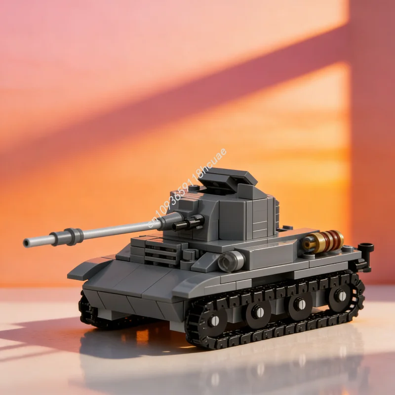 233pcs MOC Tetrarch I WWII British Light Tank Model Building Blocks Construction Christmas Gift Toy DIY Creative Idea Education
233pcs MOC Tetrarch I WWII British Light Tank Model Building Blocks Construction Christmas Gift Toy DIY Creative Idea Education