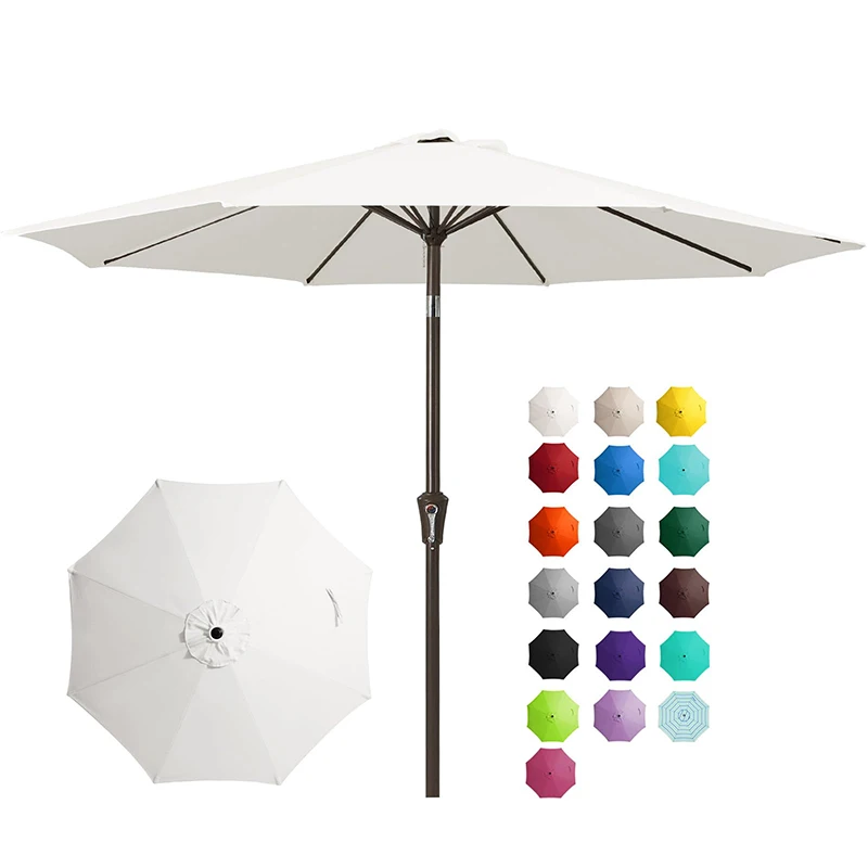 Outdoor Restaurant Garden Umbrella White Patio Umbrella With Crank
Outdoor Restaurant Garden Umbrella White Patio Umbrella With Crank