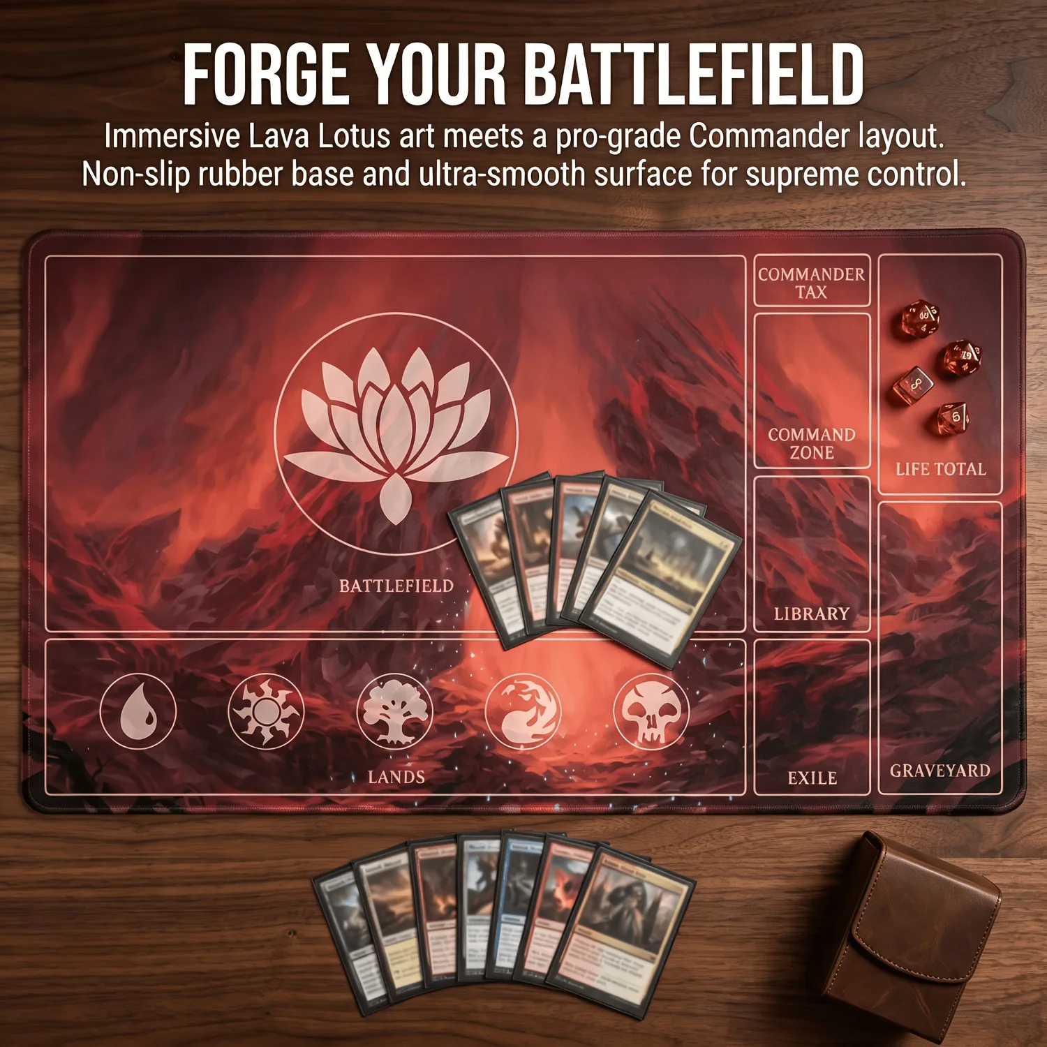 Anime Playmat for MTG TCG Card Games Large Waterproof Non-Slip Rubber Base Game Mat with Stitched Edges Protective Tabletop Mat
Anime Playmat for MTG TCG Card Games Large Waterproof Non-Slip Rubber Base Game Mat with Stitched Edges Protective Tabletop Mat