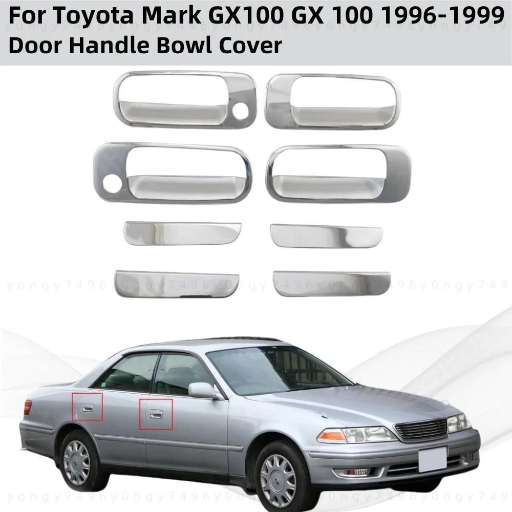8PCS ABS Chrome Car Accessories Plated Door Handle Bowl Cover Trim Paste Style For Toyota Mark GX100 GX 100 1996 1997 1998 1999
8PCS ABS Chrome Car Accessories Plated Door Handle Bowl Cover Trim Paste Style For Toyota Mark GX100 GX 100 1996 1997 1998 1999