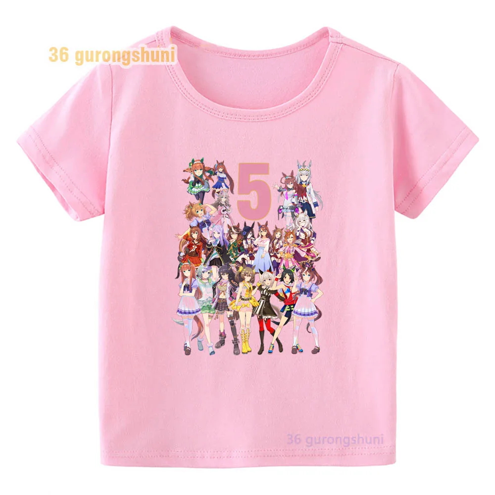 kids t shirt for girls clothes baby tshirt summer Short Sleeve uma musume 3 4 5 6 7 8 birthday girl graphic top tee Pink t-shirt
kids t shirt for girls clothes baby tshirt summer Short Sleeve uma musume 3 4 5 6 7 8 birthday girl graphic top tee Pink t-shirt