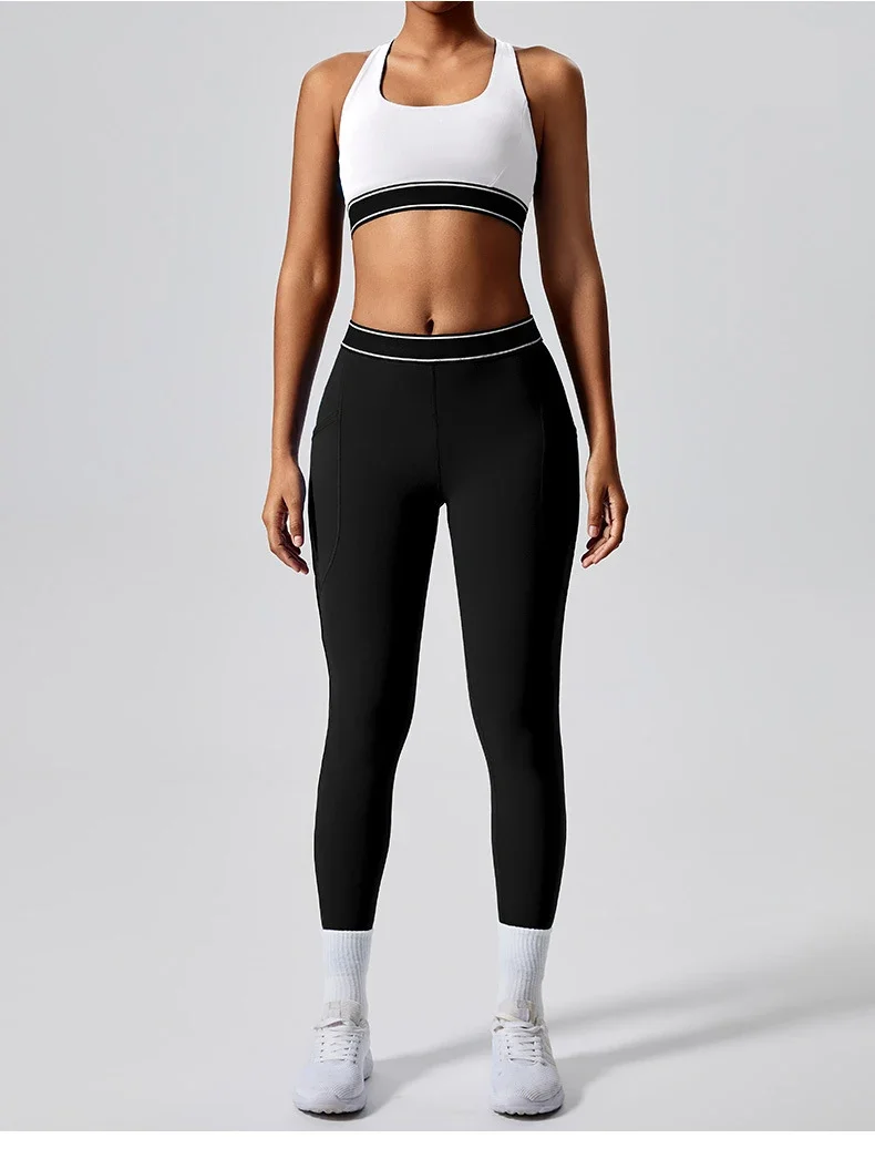 Patchwork Women 2pcs Yoga Set Y Back Sprots Bra and Leggings Workout Outfits Fitness Running Pilates Yoga Sportswear Tracksuit
Patchwork Women 2pcs Yoga Set Y Back Sprots Bra and Leggings Workout Outfits Fitness Running Pilates Yoga Sportswear Tracksuit