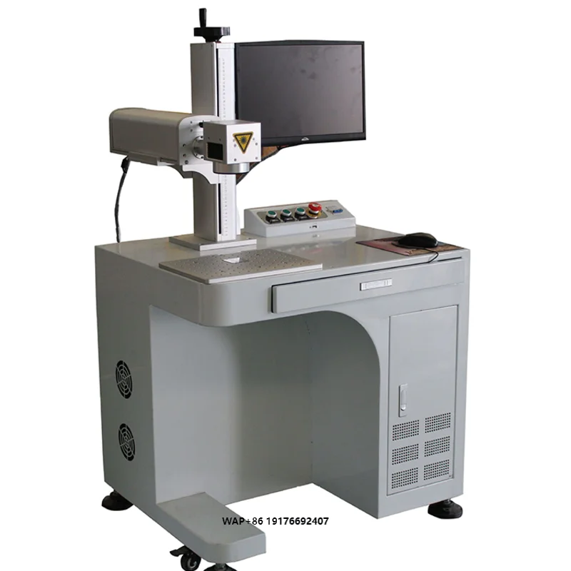 Compact Portable Engraving Machine with Computer and Cabinet