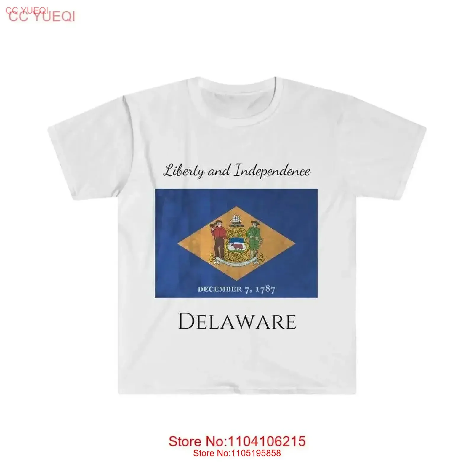 Delaware State Flag and Motto T Shirt vintage Washed fashion Breathable designer clothes Slightly homme Casual Stylish
Delaware State Flag and Motto T Shirt vintage Washed fashion Breathable designer clothes Slightly homme Casual Stylish