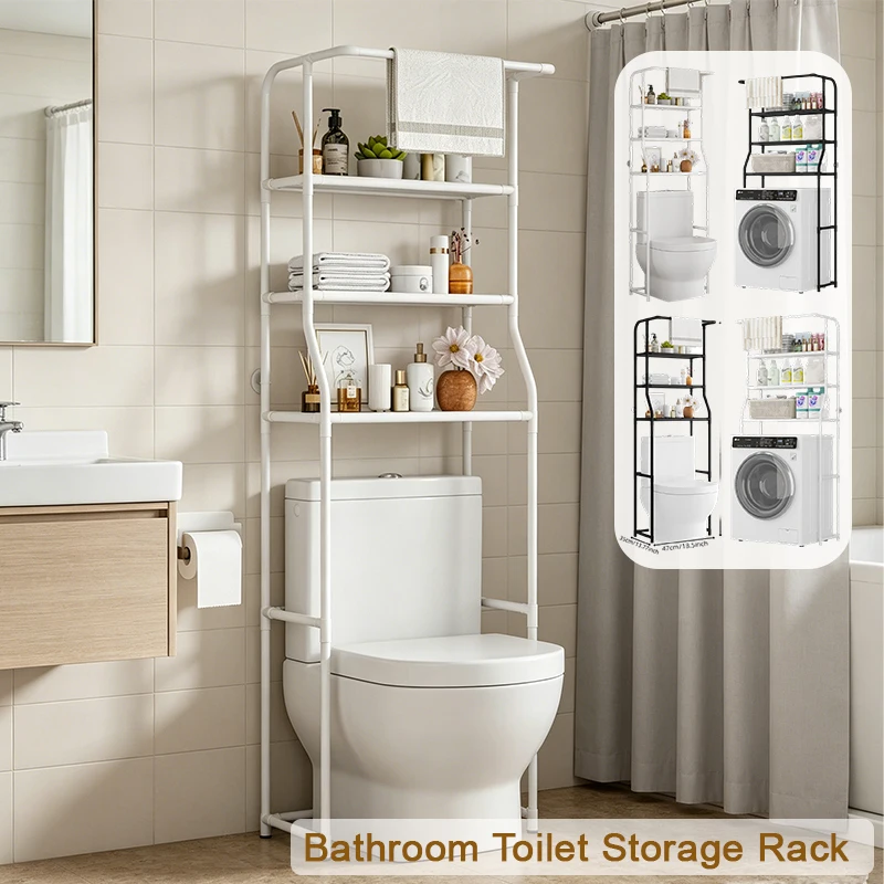 Multi-Functional Three-Layer Toilet Storage Rack,Saving Bathroom Organizer Rack,Freestanding Punch-Organizer,Multi-Purpose Shelf
Multi-Functional Three-Layer Toilet Storage Rack,Saving Bathroom Organizer Rack,Freestanding Punch-Organizer,Multi-Purpose Shelf