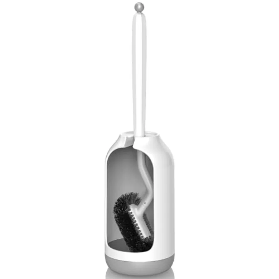 Toilet Bowl Brush Holder Set: Bathroom Deep Cleaning Toilet Cleaner Scrubber Under Rim with Curved Bristle for Dead Corner Clea
Toilet Bowl Brush Holder Set: Bathroom Deep Cleaning Toilet Cleaner Scrubber Under Rim with Curved Bristle for Dead Corner Clea
