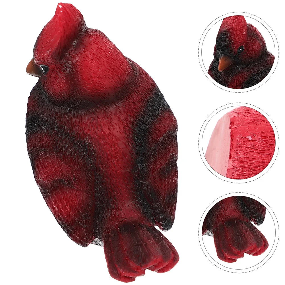 6Pcs Resin Red Bird Garden Decorations Miniature Desktop Ornament Yard Decoration Small Bird Sculpture Animals
6Pcs Resin Red Bird Garden Decorations Miniature Desktop Ornament Yard Decoration Small Bird Sculpture Animals