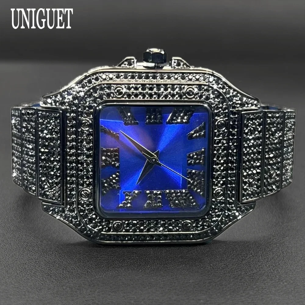 Часы UNIGUET Cool Black Iced Out для мужчин, в стиле хип-хоп, полностью инкрустированные бриллиантами, квадратные, класса AAA, наручные, мужские, 2026, хит продаж
Часы UNIGUET Cool Black Iced Out для мужчин, в стиле хип-хоп, полностью инкрустированные бриллиантами, квадратные, класса AAA, наручные, мужские, 2026, хит продаж