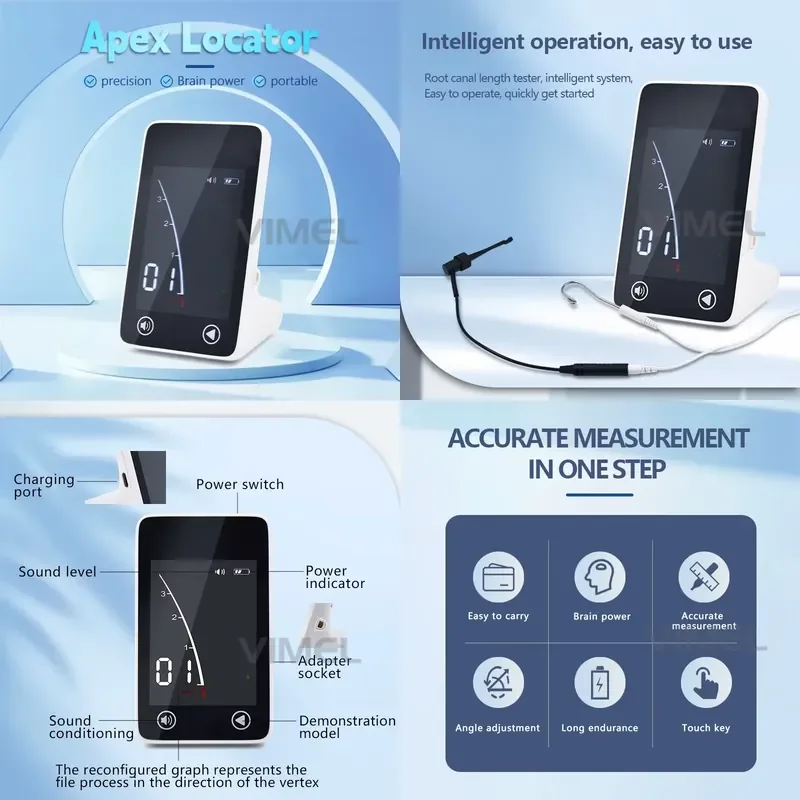 2026 2025 Endo Apex Locator Root Canal Apex Location Periodontics Measurement Measuring Equipment With Touch Key
2026 2025 Endo Apex Locator Root Canal Apex Location Periodontics Measurement Measuring Equipment With Touch Key