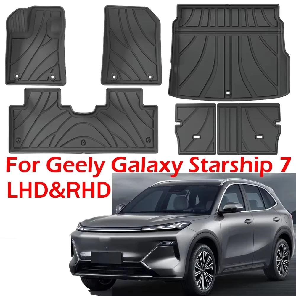 TPE Floor Mats Compatible For 2025 Geely Galaxy Starship 7 EM-i All Weather Protector Foot Pads Waterproof Cargo Liners(LHD&RHD)
TPE Floor Mats Compatible For 2025 Geely Galaxy Starship 7 EM-i All Weather Protector Foot Pads Waterproof Cargo Liners(LHD&RHD)